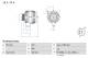 Dynamo - 0986084110 BOSCH - 2706030020, 2706030030, CA2131IR
