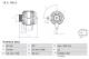 Dynamo - 0986085040 BOSCH - 03L903024M, 04B903023D, 1986A00634
