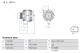 Dynamo - 0986085090 BOSCH - 51907673, 1986A00638, DAN1145