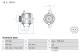 Dynamo - 0986085580 BOSCH - 1202476, 39078192, 13587307