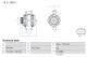 Dynamo - 0986086030 BOSCH - 30644805, LR031223, 31110085