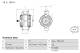 Dynamo - 0986086420 BOSCH - 36000210, 6G9N10300LA, LR002426