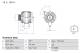 Dynamo - 0986086810 BOSCH - 9678178280, DAN1325, MS1042118211