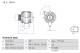 Dynamo - 0986086830 BOSCH - 373002F300, 1986A01826, 8400291