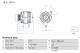 Dynamo - 0986087230 BOSCH - 5801580939, F000BL0777, F000BL0778