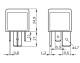 Relè, arbeidsstrøm - 0986332080 BOSCH - 0000097103581, 0867512, 1407909