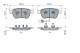 Bremsekloss sett - 0986424397 BOSCH - 3W0698151AA, 3W0698151P, 3W0698151R