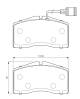 Bremsekloss sett - 0986424664 BOSCH - 4D0698151L, 4D0698151Q, 044802