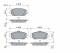 Bremsekloss sett - 0986424862 BOSCH - 58101G4A00, 58101G4A10, 05P2065
