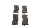 Bremsekloss sett - 0986424886 BOSCH - A0004204700, A0004209400, 0004204700