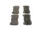Bremsekloss sett - 0986424921 BOSCH - 34107883262, 34107886853, 34108092822