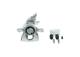 Bremsecaliper - 0986474300 BOSCH - 1504906, RM4S712552AB, 1356388