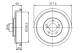 Bremsetrommel - 0986477279 BOSCH - 26740FA000, 1825254401, 329314J