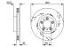 Bremseskive - 0986479D23 BOSCH - 97035140400, 97035140401, 09C54931