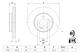 Bremseskive - 0986479D60 BOSCH - A1294230212, 1294230212, BS7850C