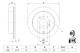 Bremseskive - 0986479D78 BOSCH - LE44-26-251A, 09B45610, 1815203277