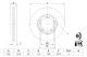 Bremseskive - 0986479D81 BOSCH - MC894847, MK584501, 0986T15073
