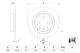 Bremseskive - 0986479F83 BOSCH - 13517857, 13521008, 08D75721