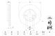 Bremseskive - 0986479G83 BOSCH - 13584677, 09E03211, BG4951C