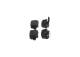 Bremsekloss sett - 0986494404 BOSCH - 044660F010, 044660F011, 44660F010