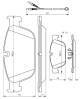 Bremsekloss sett - 0986494526 BOSCH - 1610104080, 425473, 05P1561