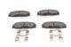 Bremsekloss sett - 0986494650 BOSCH - 41060MB225, 4813008260, 5810126A00