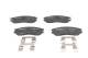 Bremsekloss sett - 0986494650 BOSCH - 41060MB225, 4813008260, 5810126A00