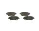 Bremsekloss sett - 0986494766 BOSCH - 583023MA30, 05P2091, 145802