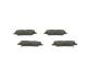 Bremsekloss sett - 0986494766 BOSCH - 583023MA30, 05P2091, 145802