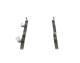 Bremsekloss sett - 0986494918 BOSCH - 34216799797, 34216867063, 34216881182