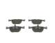 Bremsekloss sett - 0986494918 BOSCH - 34216799797, 34216867063, 34216881182