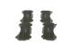 Bremsekloss sett - 0986494975 BOSCH - 25940447, 68144427AA, 68248384AB