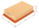 Luftfilter - 1457433265 BOSCH - 1444Q6, 46481588, 46520658