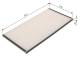 Kupefilter - 1987431212 BOSCH - 1102987A, 1102987B, CU6076