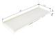 Kupefilter - 1987432042 BOSCH - 1312766080, 5021185770, 6447J0