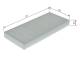 Kupefilter - 1987435157 BOSCH - 81619100043, 81619100048, 1987435624