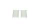 Kupefilter - 1987435176 BOSCH - 2181324, 2181325, 179601