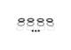 Reparasjonssett, bremsecaliper - 1987470019 BOSCH - 140202203802, 34111103723, 140202203816