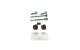 Føringshylsesett, bremsecaliper - 1987470718 BOSCH - 1131458X, 169104