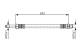 Bremseslange - 1987476313 BOSCH - 7H8611733, 7H8611779, 13308547137