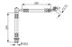 Bremseslange - 1987476452 BOSCH - 9094702C75, 172927B, 172927J