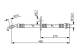Bremseslange - 1987476758 BOSCH - 9094702782, T83013, 13308545139