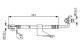 Bremseslange - 1987476821 BOSCH - 1041775, T24034, 1075807