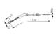 Kabel, parkeringsbrems - 1987477036 BOSCH - 133609721, 10702, 1840903695