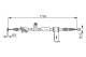 Kabel, parkeringsbrems - 1987477111 BOSCH - 50500558, 50505371, 120102