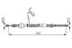 Kabel, parkeringsbrems - 1987477174 BOSCH - 1C152A809CB, 1C152A809CE, 1C152A809CF