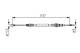 Kabel, parkeringsbrems - 1987477261 BOSCH - 3640000QAB, 3640000QOC, 4403490