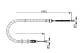 Kabel, parkeringsbrems - 1987477635 BOSCH - 7700311701, 8200694083, 116678
