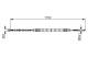 Kabel, parkeringsbrems - 1987477690 BOSCH - 6U0609721, 6U7609721, 109031