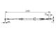 Kabel, parkeringsbrems - 1987477855 BOSCH - 2D0609701B, A9014202285, 9014202285